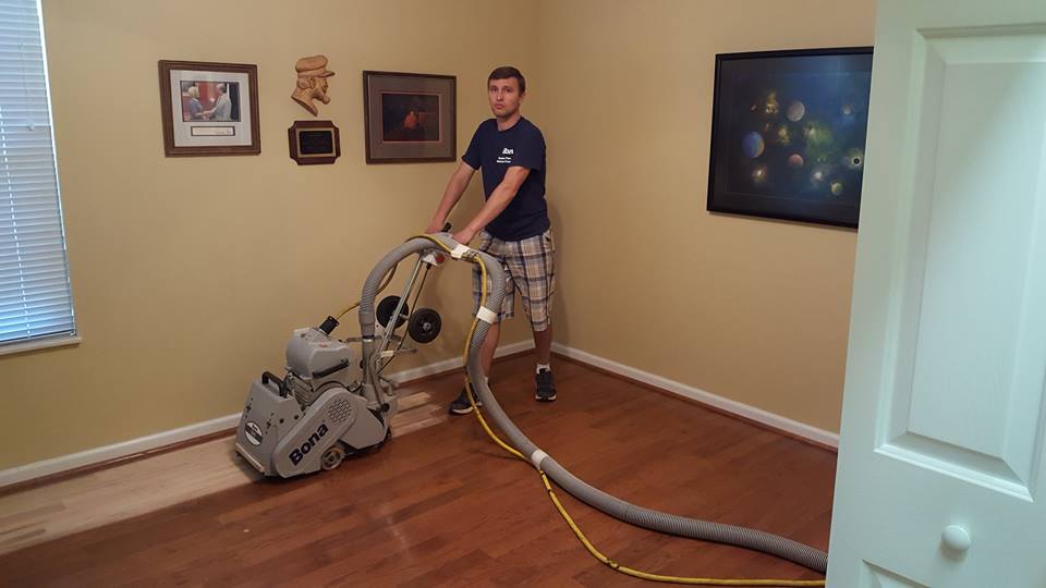 Dustless Hardwood Floor Sanding, Hardwood Floor Sander With Vacuum