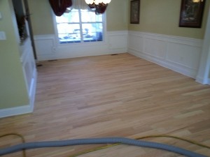 Dustless Hardwood Refinishing